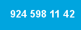 924 598 11 42